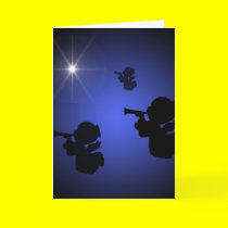 Cherubs and the Christmas Star cards
