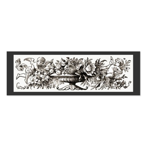 Cherubs Calling Card Business Cards (front side)