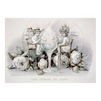 Cherubs & Ice Cream - Poster print