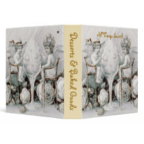 Cherubs & Ice Cream - Recipe Binder by bontondesigns Cherubs & Ice Cream - Recipe Binder