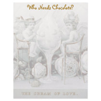 Cherubs & Ice Cream: Valentine - Letterhead by bontondesigns Cherubs & Ice Cream: Valentine - Letterhead
