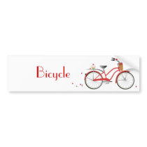 Chery Cherry Bicycle Bumper Sticker