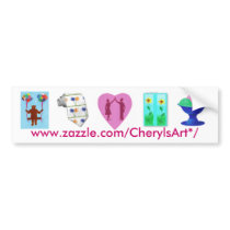 CherylsArt* bumper sticker bumper stickers