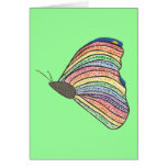 CherylsArt Rainbow Mosaic Butterfly Cards cards