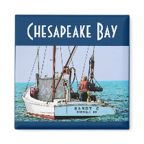 Chesapeake Bay Magnet by RickDouglas Chesapeake Bay Magnet