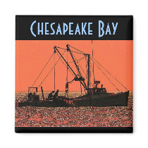 Chesapeake Bay Magnet - Customized by RickDouglas Chesapeake Bay Magnet - Customized