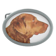 Chesapeake Bay Retriever Belt Buckle