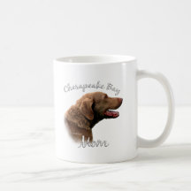 Chesapeake Bay Retriever Mom 2 Coffee Mug