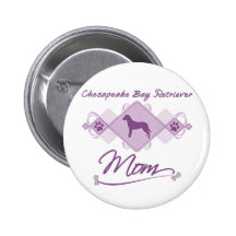Chesapeake Bay Retriever Mom Pins