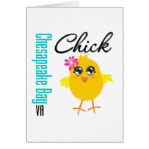 Chesapeake Bay VA Chick Card