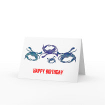 Chesapeake Blue Crabs Greeting Card