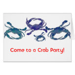 Chesapeake Blue Crabs Greeting Card