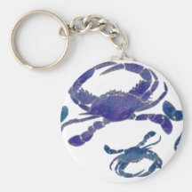 Chesapeake Blue Crabs Keychain