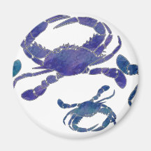 Chesapeake Blue Crabs Magnet