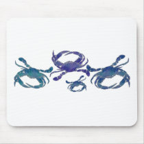Chesapeake Blue Crabs Mouse Mat