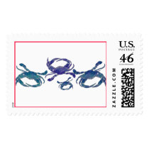 Chesapeake Blue Crabs Postage Stamps