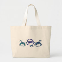 Chesapeake Blue Crabs Tote Bags