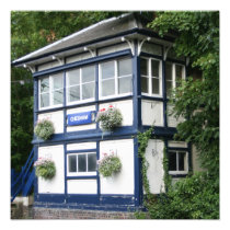 Chesham signal box,  Buckinghamshire, UK Photographic Print