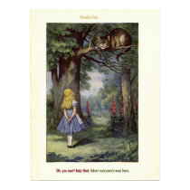 Cheshire CAT Alice in Wonderland print