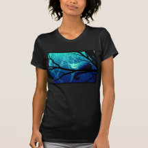 Cheshire Cat Among Trees Tee Shirts