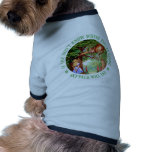 CHESHIRE CAT - ANY PATH WILL DO PET TEE SHIRT