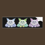 Cheshire Cat Bumper Sticker bumper stickers