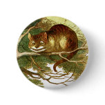 Cheshire Cat Button