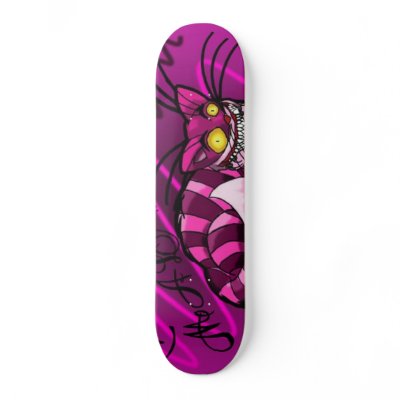 cheshire_cat_by_okami94 skate board decks by maddy94