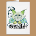 Cheshire Cat Card