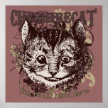 Cheshire Cat Carnivale Style Print