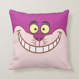 cat face throw pillow