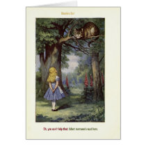 Cheshire CAT  Greeting Card cards