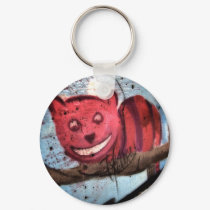 Cheshire Cat Grin keychains