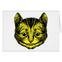 Cheshire Cat Inked Yellow Fill cards