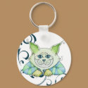 Cheshire Cat Keychain