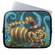 Cheshire Cat Laptop Computer Sleeves