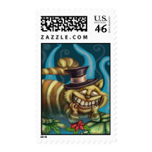 Cheshire Cat Postage