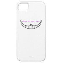 Cheshire Cat Smile iPhone 5 Case