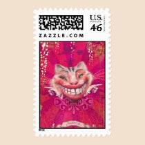 Cheshire Cat stamps
