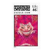 Cheshire Cat Stamps