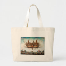 Cheshire Cat Tote Bags