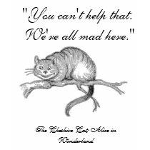 cheshire cat, t-shirts