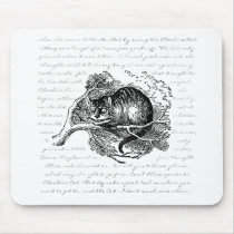 Cheshire Cat - We're all mad here mousepads