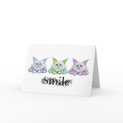 Cheshire Cats Card