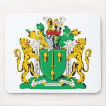 Cheshire County Coat of Arms mousepads