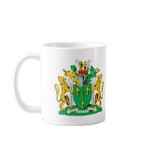 Cheshire County Coat of Arms mugs