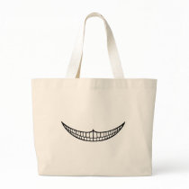 Cheshire Grin Canvas Bags