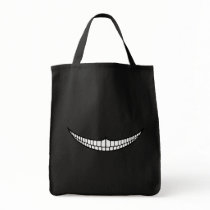 Cheshire Grin Canvas Bag