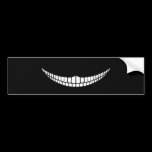 Cheshire Grin Bumper Stickers