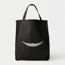 Cheshire Grin Canvas Bag